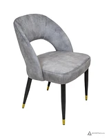 Lorena Mid Century Velvet Dining Chair