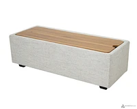 Marliss Console with Storage-Oatmeal