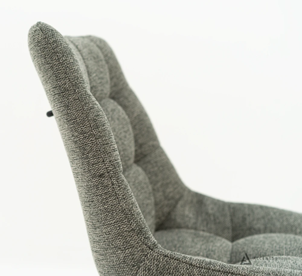 Miller Dining Chair - Grey Fabric