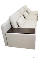 Morgan 3pcs Modular Sectional (Small) - Cream