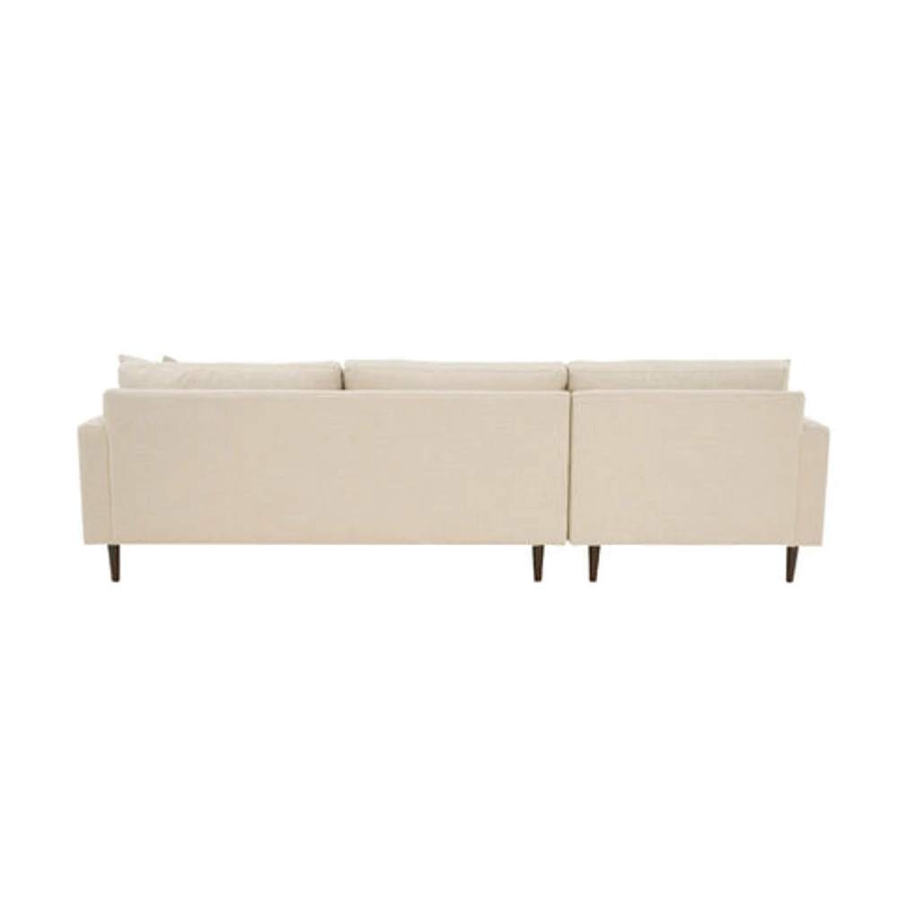 Martha Left Sectional Sofa - Beach Alabaster