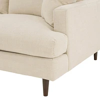 Martha Left Sectional Sofa - Beach Alabaster
