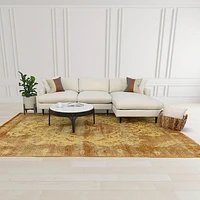 Martha Right Sectional - Beach Alabaster