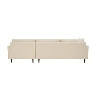 Martha Right Sectional - Beach Alabaster