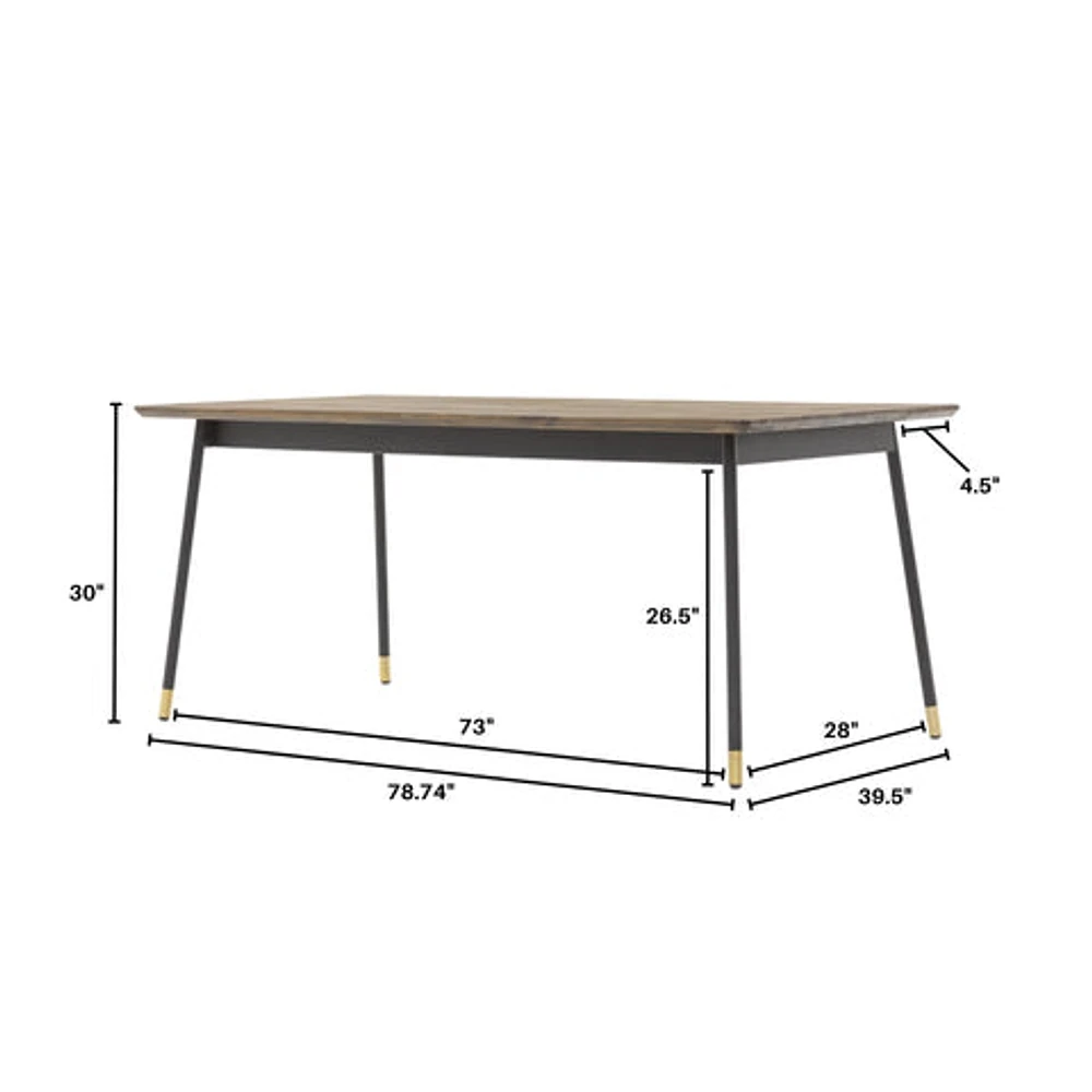 Ridge Dining Table 78"