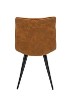 RHODES DINNING CHAIR - HAZELNUT