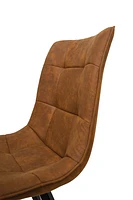 RHODES DINNING CHAIR - HAZELNUT