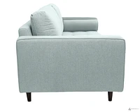 Robbie Fabric Loveseat - Light Sage