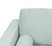 Robbie Fabric Loveseat - Light Sage