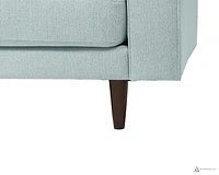 Robbie Fabric Loveseat - Light Sage