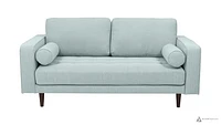 Robbie Fabric Loveseat - Light Sage