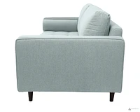 Robbie Fabric Loveseat - Light Sage