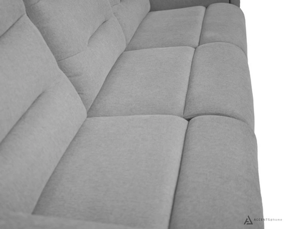 Roche Power Recliner Sofa - Light Grey