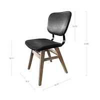 Fraser Dining Chair - Tan Brown