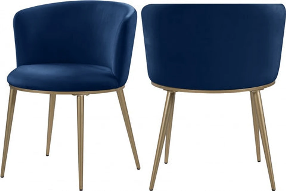 Skylar Velvet Dining Chair