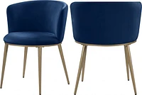 Skylar Velvet Dining Chair