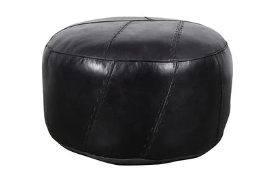 LEONIS LEATHER POUF