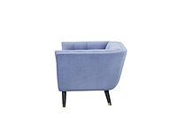 Arca Mid Century Velvet Chair - Amethyst - Greater Vancouver Furniture