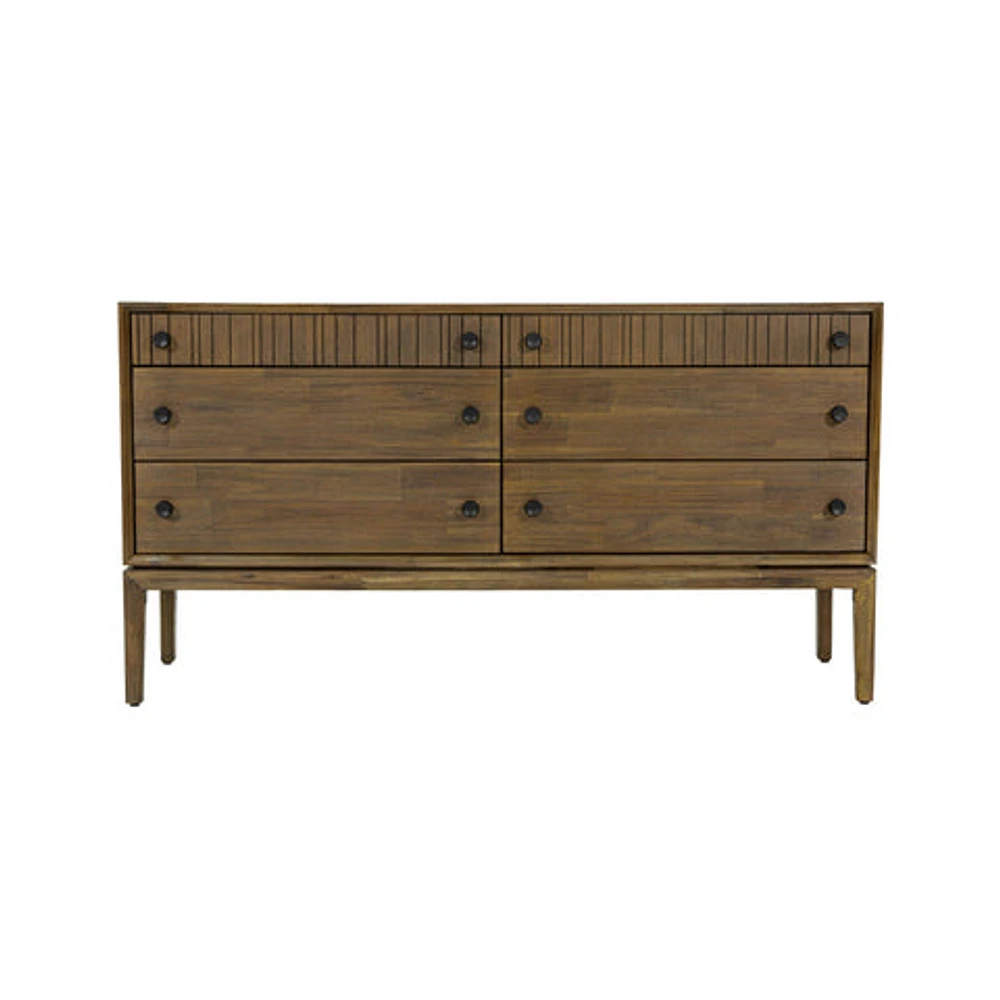 West Dresser 6 Drawers