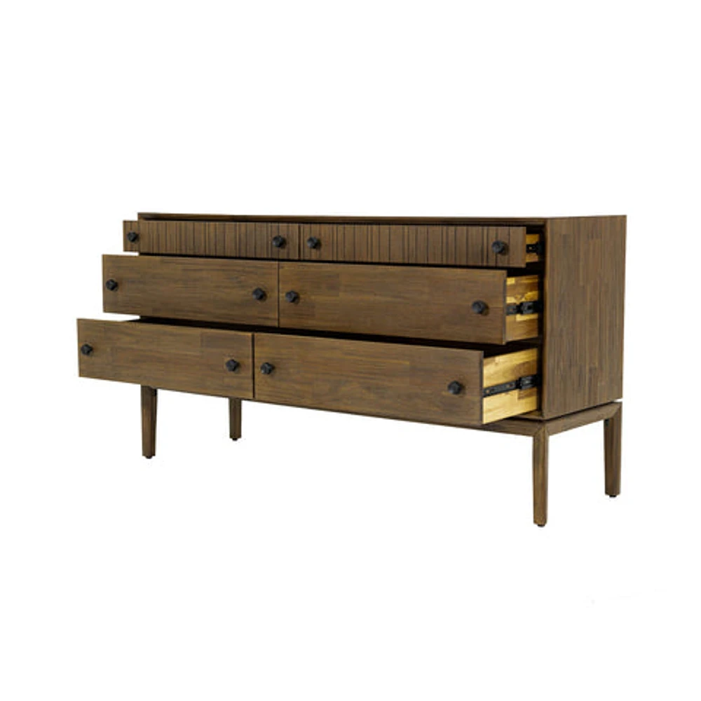 West Dresser 6 Drawers