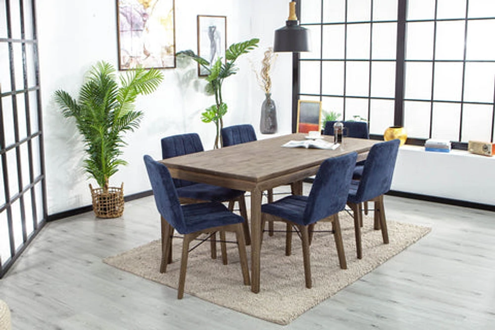 West Extension Dining Table (71"/ 91")