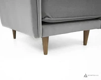 West Chair - Grey - Greater Vancouver Furniture