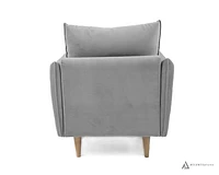 West Chair - Grey - Greater Vancouver Furniture