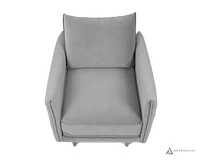 West Chair - Grey - Greater Vancouver Furniture