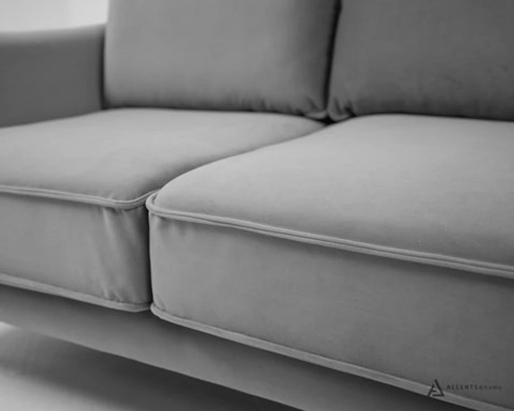 West Loveseat - Grey - Greater Vancouver Furniture