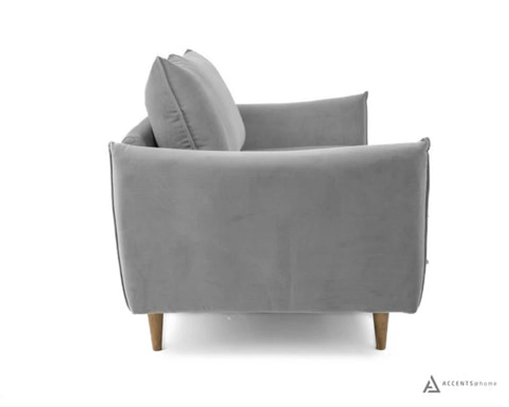 West Loveseat - Grey - Greater Vancouver Furniture