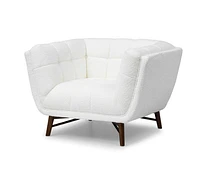 Kitsilano Accent Chair - Snow Fabric