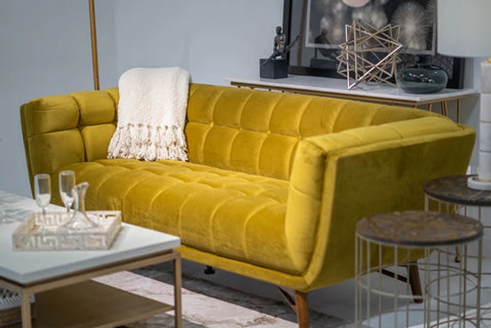 Kitsilano Sofa - Golden Olive