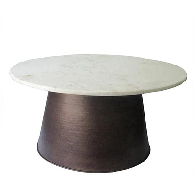 Solstice Coffee Table - Grey Marble