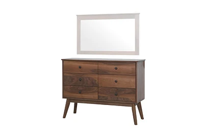 FLOOR MODEL Sorrento 47" 6-Drawer Dresser - BR-SO1006