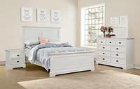 Tamarack Queen Bed - White - BR-TM1001Q