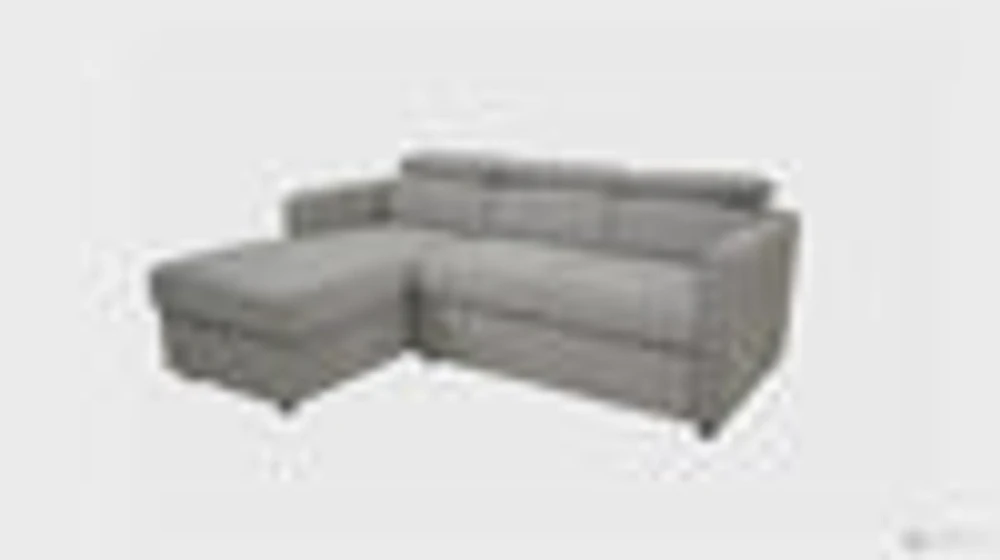 Renato Sleeper Sectional - Left Chaise - Grey