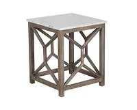 Calicut Marble End Table