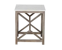 Calicut Marble End Table