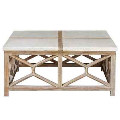 Calicut Marble Coffee Table Floor Model