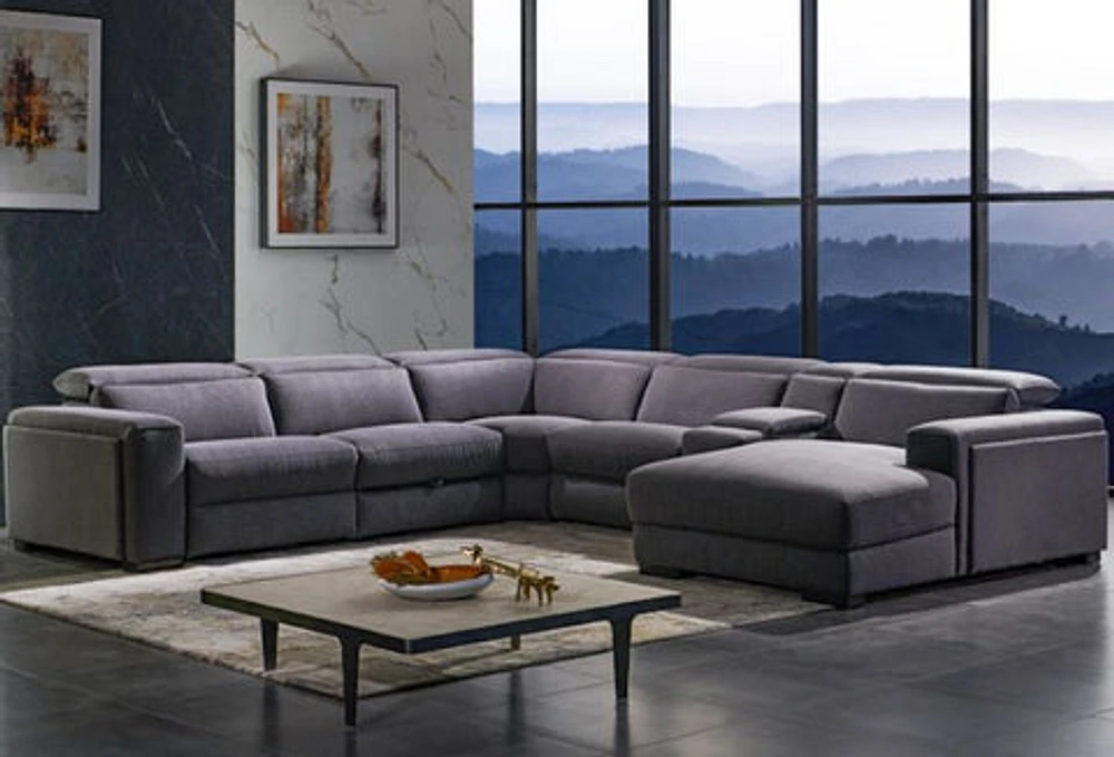 Cosmo Power Modular Recliner Sectional