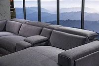 Cosmo Power Modular Recliner Sectional