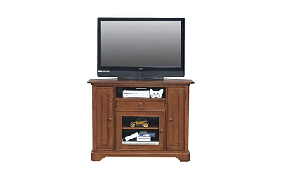 Topaz 47" Corner Media Base Cinnamon - E1-T147WB