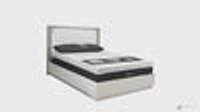 Patricia King Bed With Lift Up Storage - Two Tone