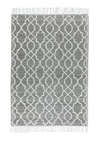 CIMO HAND WOVEN RUG IVORY/GRAPHITE