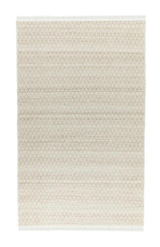 COSCO HAND WOVEN RUG SAND/IVORY