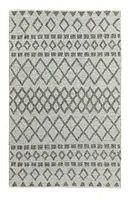 FINTONA HAND WOVEN RUG / SILVER