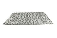 FINTONA HAND WOVEN RUG / SILVER