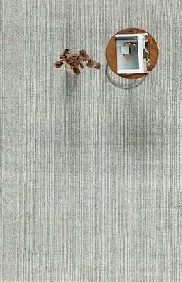 GRIFFEN HAND WOVEN RUG STEELE/GRAY