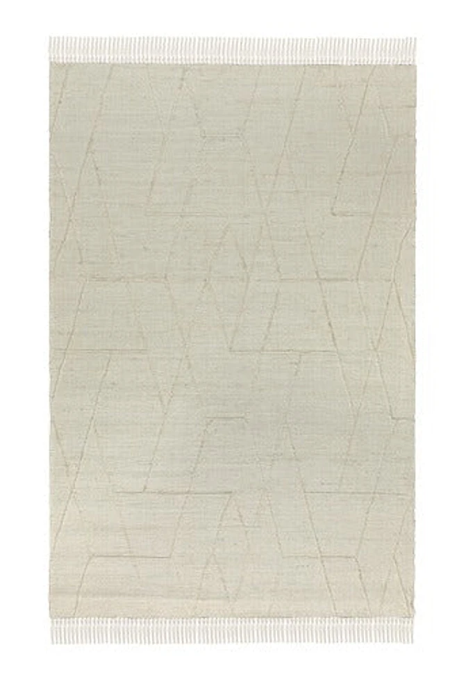 KINSEY HAND WOVEN RUG CHAMPAGNE