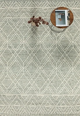 LABIN HAND WOVEN RUG IVORY